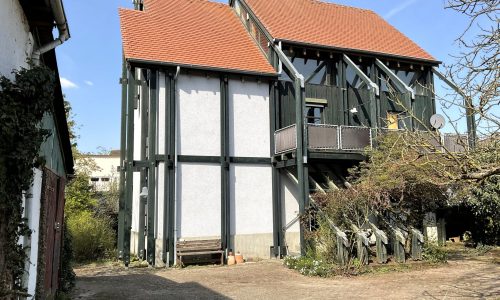 Hausansicht Balkonseite 2